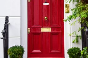 Red Front Door, one of the Best Front Door Colors for Feng Shui