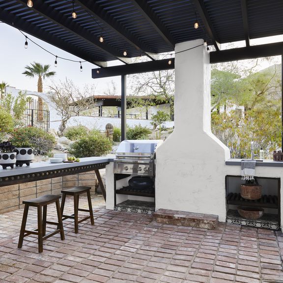 Bobby Berk Outdoor Kitchen