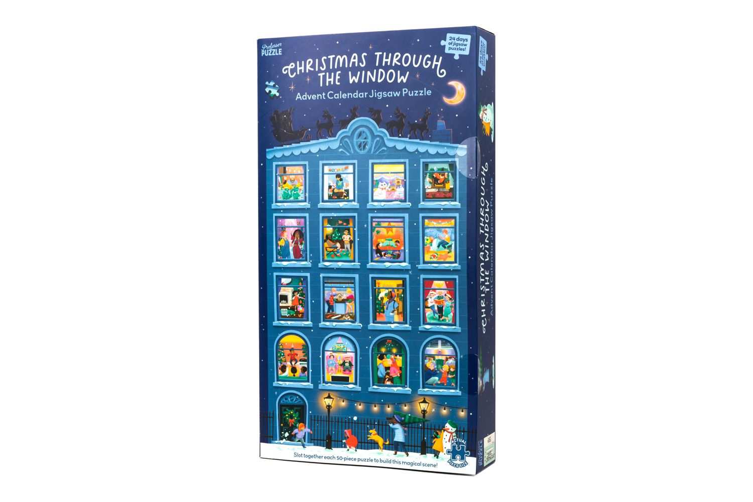 Professor Puzzle Uncommon Goods Through the Window Puzzle Advent Calendar