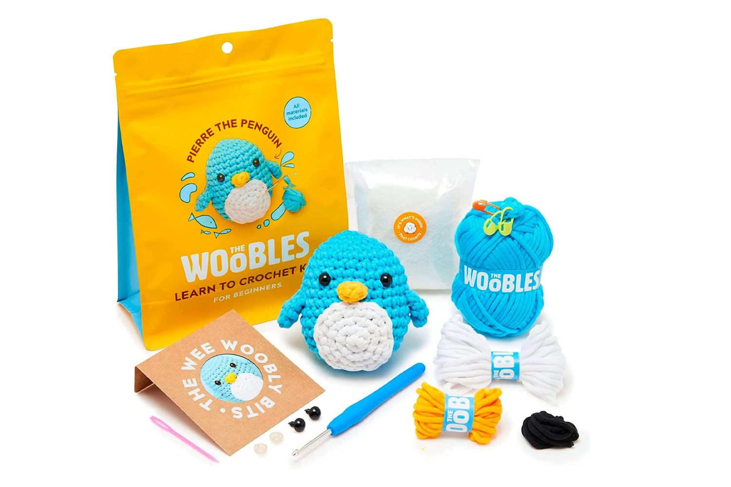 The Woobles Beginners Crochet Kit