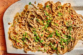 peanutty soba noodle salad