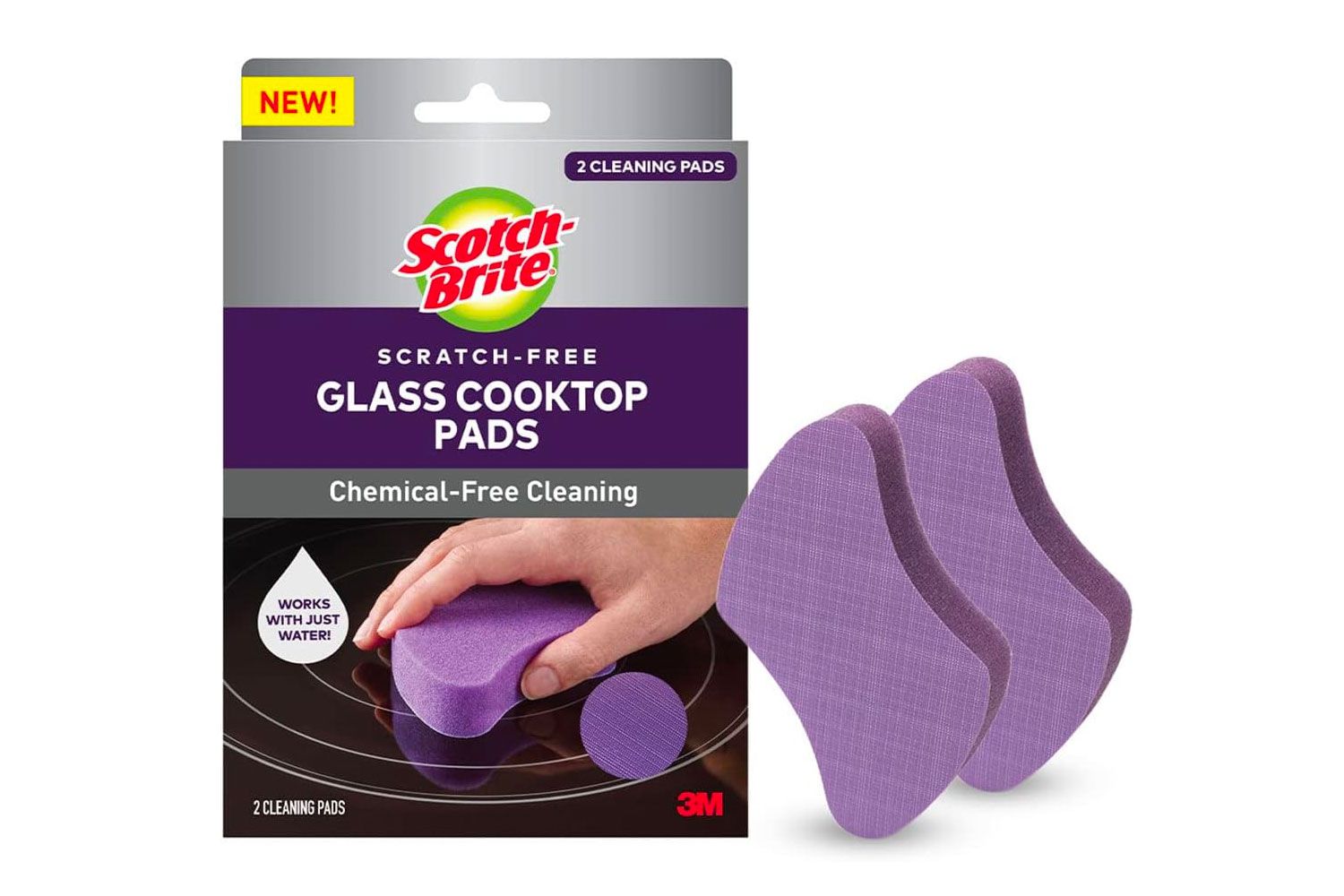 Amazon Scotch-Brite Cooktop Pads for Glass Stovetops