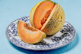 Cantaloupe Health Benefits: sliced cantaloupe on a plate