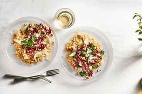 Barley Risotto and Purple Slaw Recipe