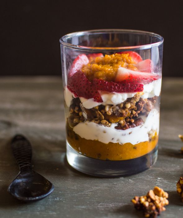 Pumpkin Pie Yogurt Parfait