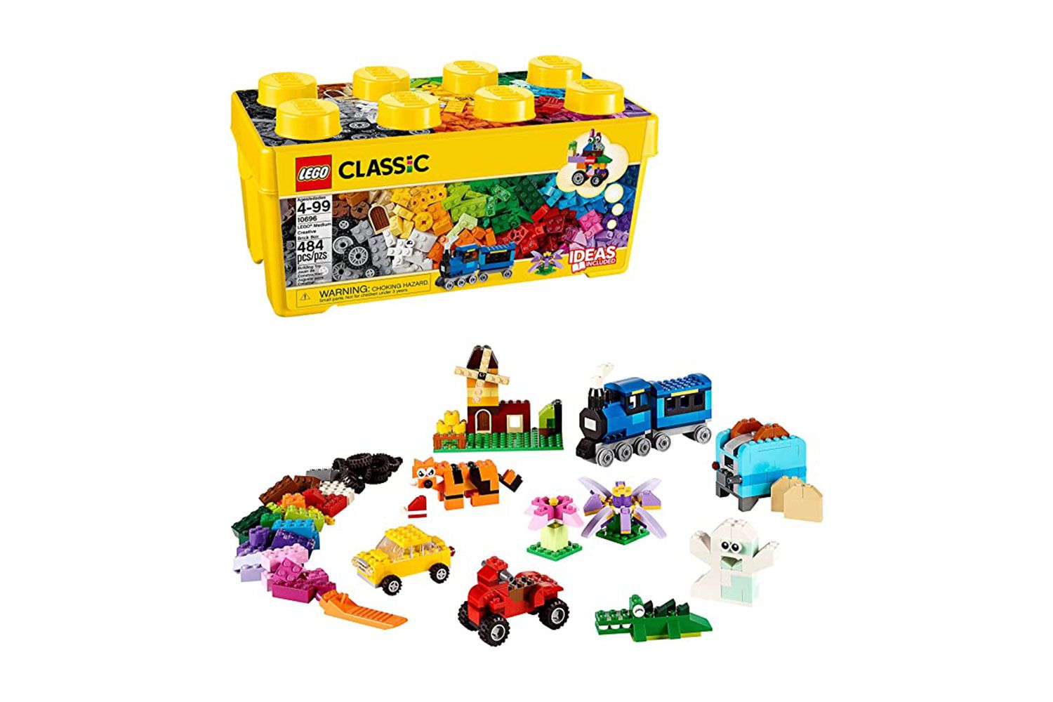 LEGO Classic Medium Creative Brick Box displayed in front of a white background 