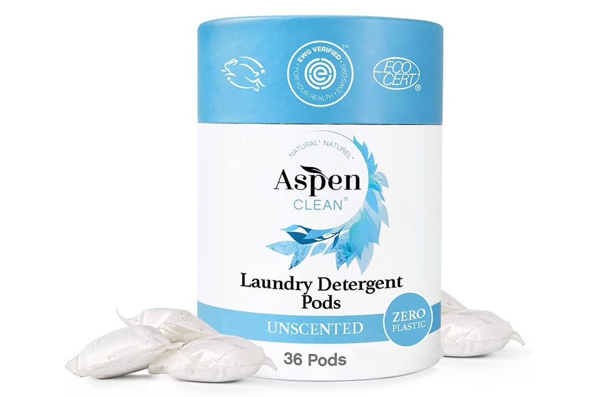AspenClean Unscented Laundry Pods