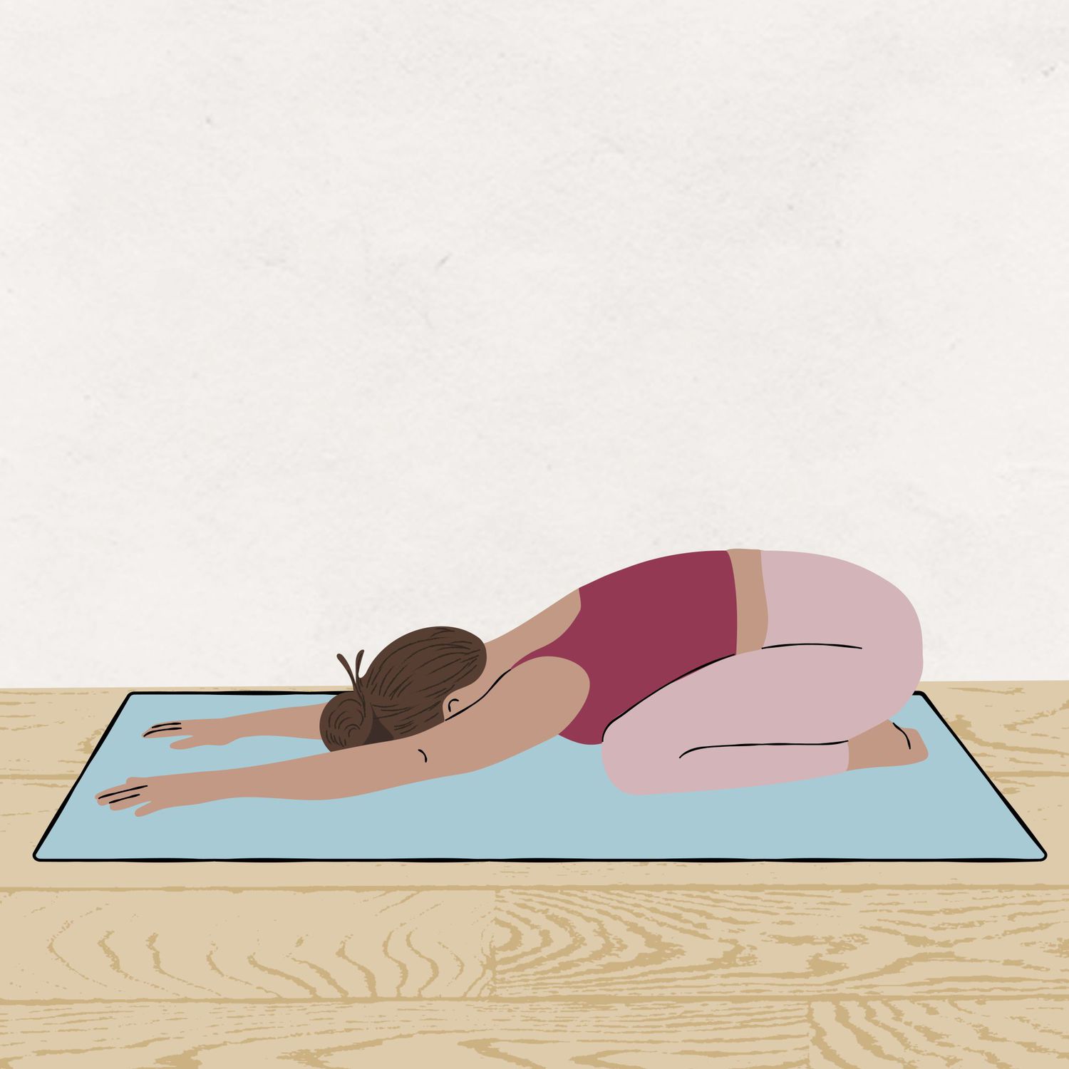 Lower Back Stretch: Child's Pose Stretch