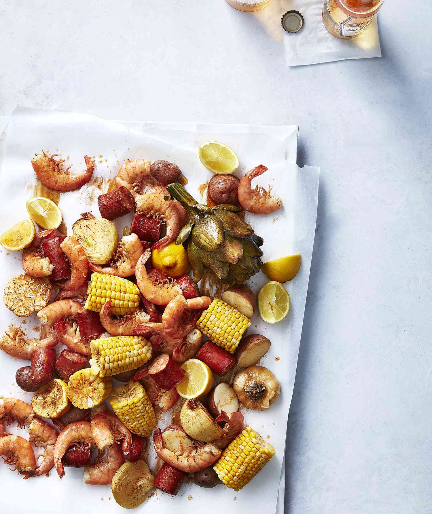 Easy Stovetop Shrimp Boil