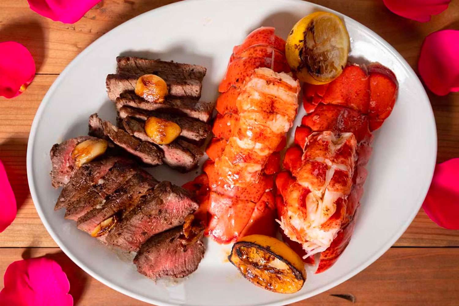 Goldbelly Lukeâs Lobster Lobster + Steak Surf & Turf Dinner For Two