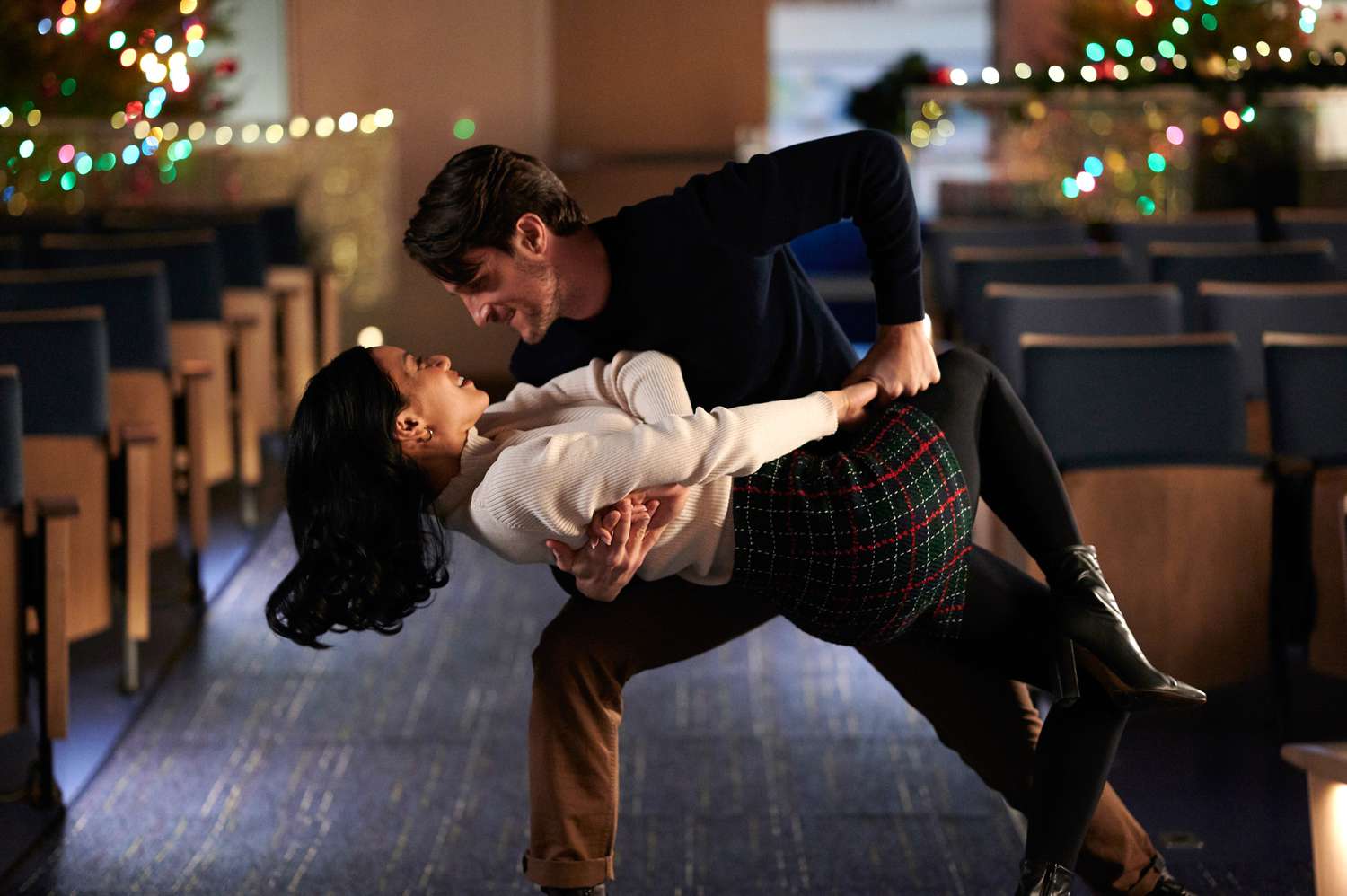 Mistletoe Match Lifetime Movie Still