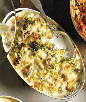 Broccoli and Gruyere Gratin