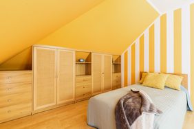 Yellow bedroom