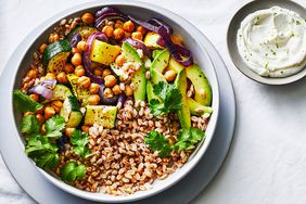 Summer Squash Farro Bowl Recipe