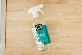 A bottle of Better Life Natural Tub and Tile Cleaner