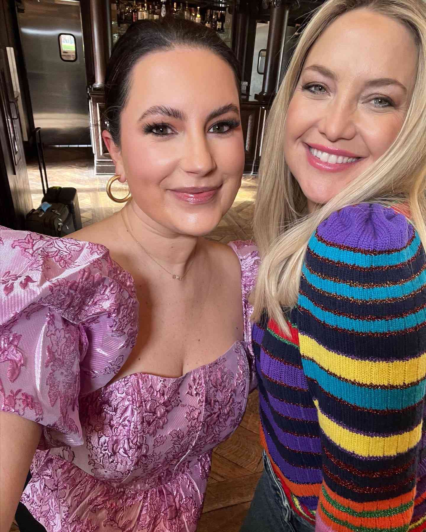 Heather Muir Maffei and Kate Hudson