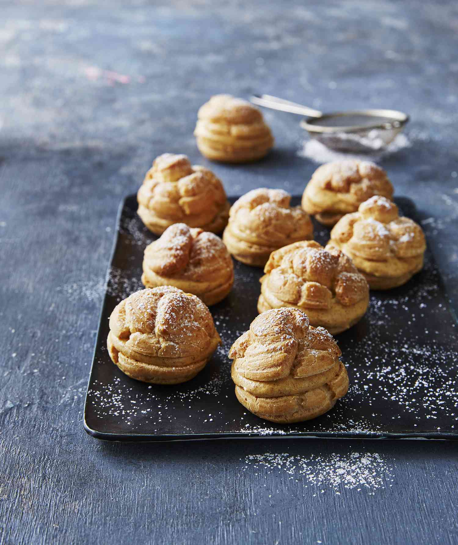 Pumpkin Cream Puffs