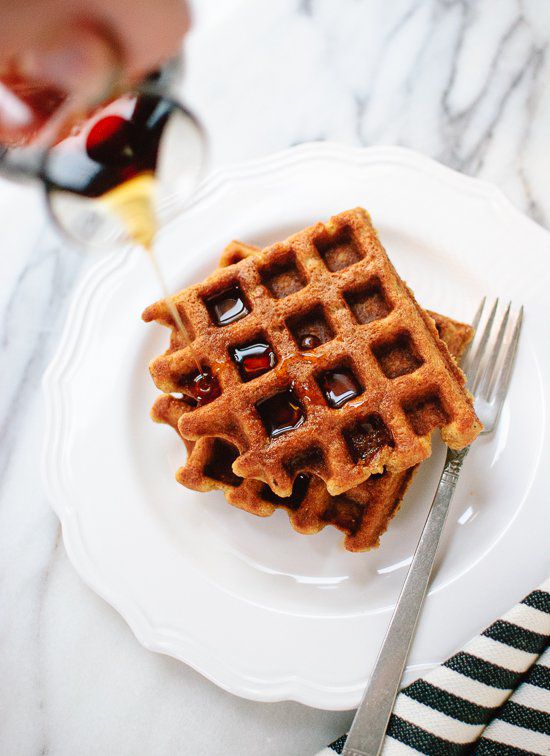 Pumpkin Spice Waffles