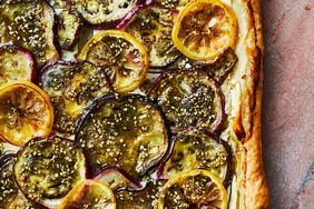 Eggplant, Feta, and Lemon Tart Recipe