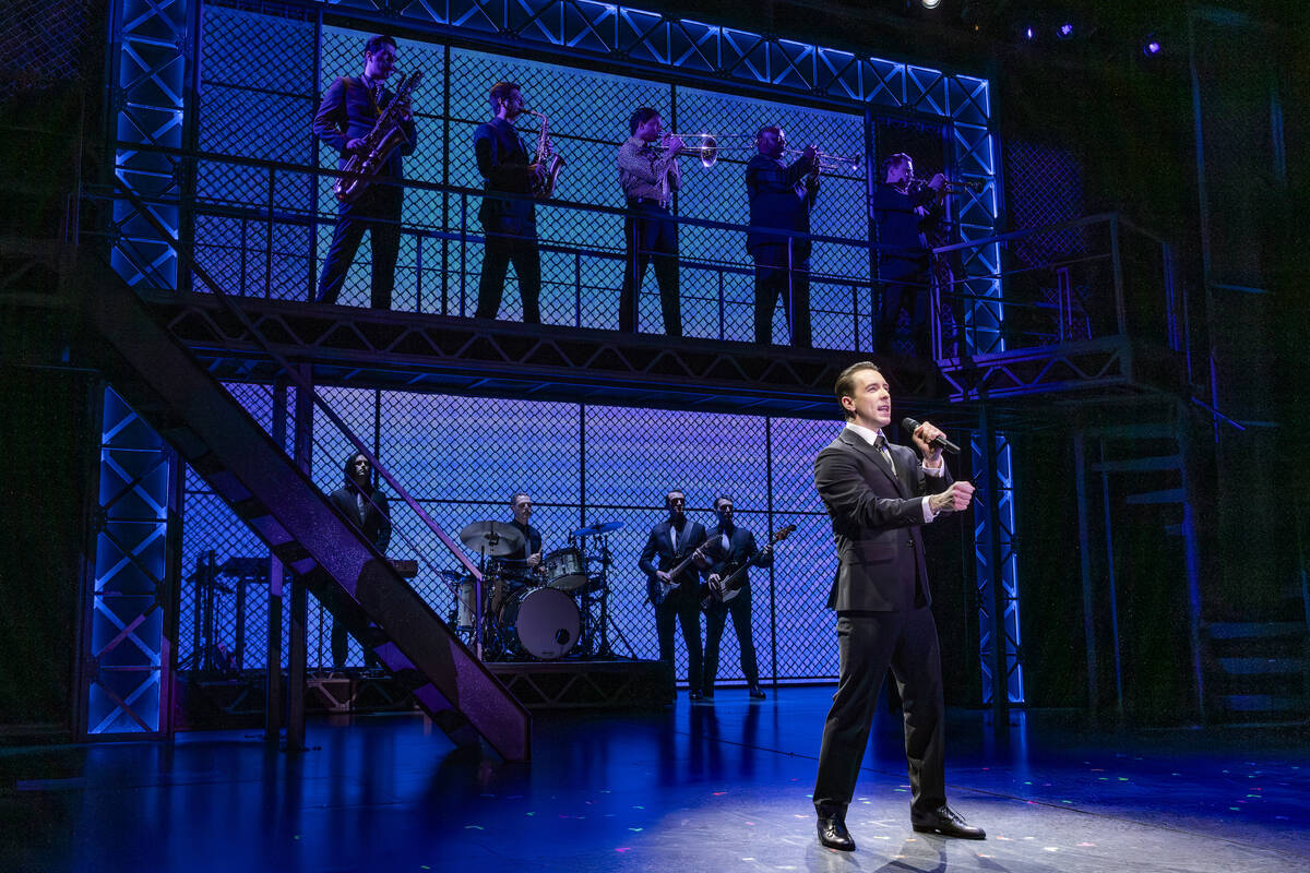 A scene from "Jersey Boys" at Orleans Showroom. (Dave Bassett)