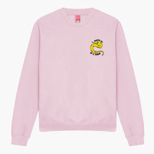 Load image into Gallery viewer, Yellow Worm On A String Embroidered Sweatshirt (Unisex)-Embroidered Clothing, Embroidered Sweatshirt, JH030-Sassy Spud