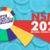 Pound coins and text saying 'NSMS 2023 National Student Money Survey'