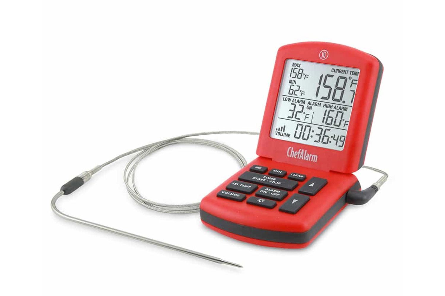 ThermoWorks ChefAlarm Cooking Alarm Thermometer and Timer
