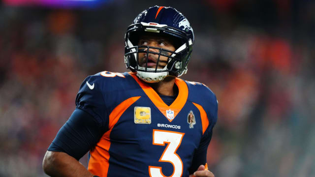 Denver Broncos quarterback Russell Wilson