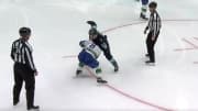 Kraken's Brandon Tanev Totally Demolishes Canucks' Conor Garland in Lopsided Fight