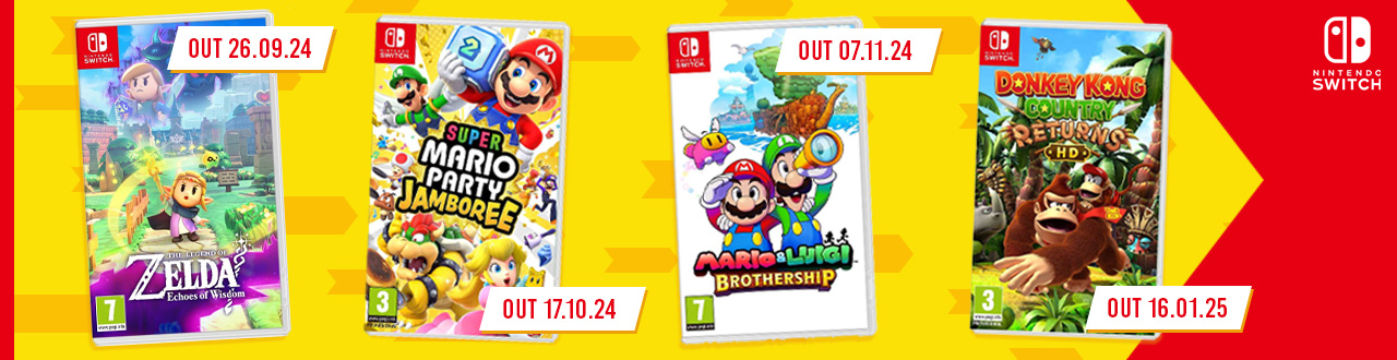 PRE: NINTENDO - JUST ANNOUNCED! 