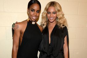  Singers Kelly Rowland and Beyonce Knowles 