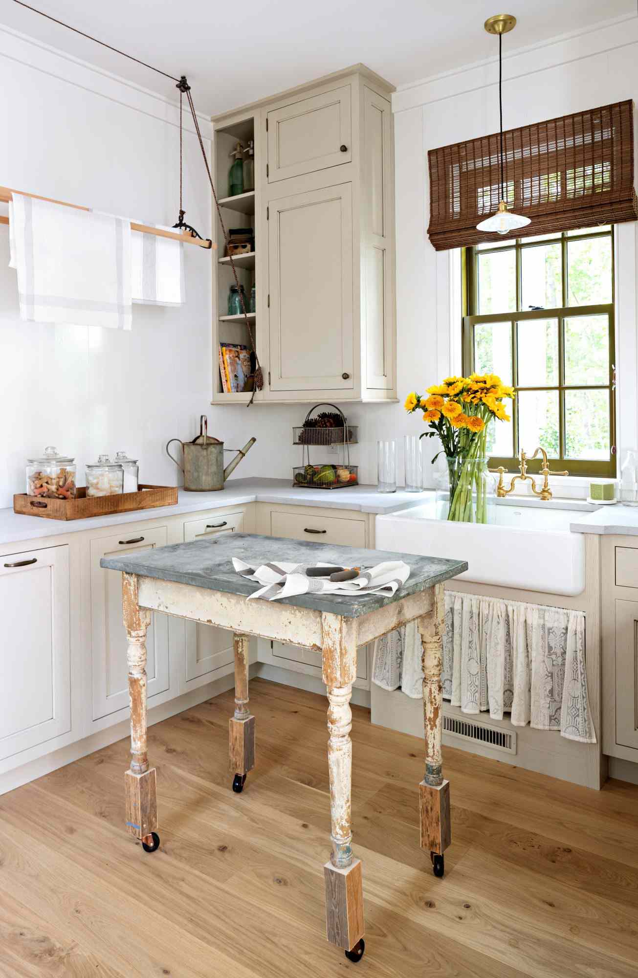 Idea House 2020 Laundry Room with Farmhouse Sink