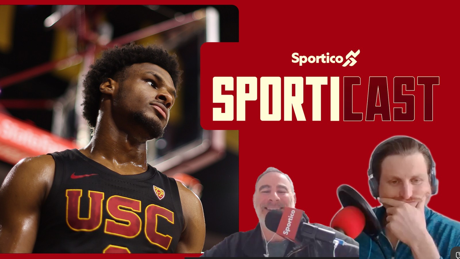 Bronny James NBA Draft Podcast Sports Sporticast