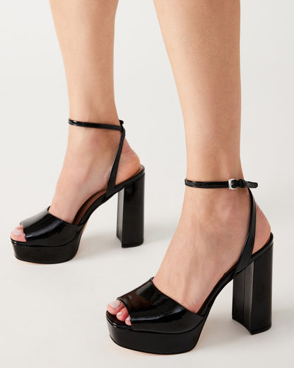 LOURDES BLACK PATENT