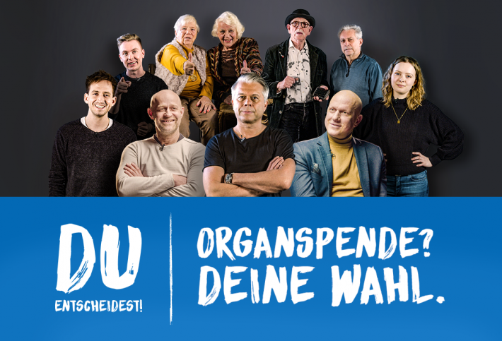 Teaser zur Organspenden-Kampgane 