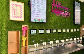 No more waiting. You want a beer ... or a cocktail ... or some wine? Just go up to the new self-pour beverage wall at Thrōw Social in downtown Delray Beach and get it yourself. You can even get-your-garnish-on with flamingo straws, drink umbrellas and pineapple picks.