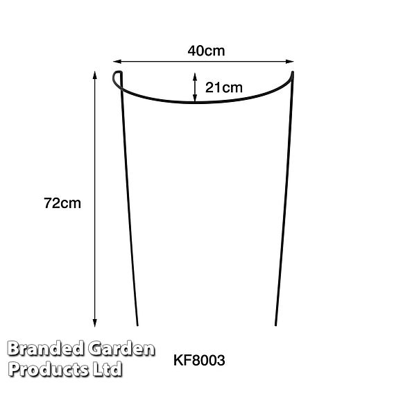 Half Round Plant Support