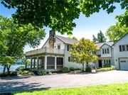 Located just steps away from the Skaneateles' village center, this more than 6,200 square foot estate offers a  beautiful gathering place for family and friends all year long.