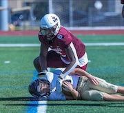 Aquinas Institute's Quante Gillians is a 6-foot-3.5, 268-pound defensive lineman from Rochester who intends to sign with Syracuse and enroll next year.