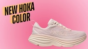 HOKA just released a new beautiful Blush color for Bondi 8 and Clifton 9