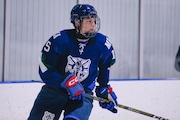 Nicholas Sykora, son of former New Jersey Devils star Petr Sykora, is a member of the U.S. under-18 hockey team.