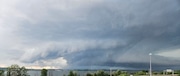 Storm clouds over Onondaga Lake on Wednesday, July 10, 2024.