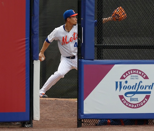 Syracuse Mets Baseball action