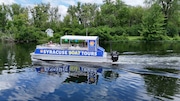 Syracuse Boat Tours began booking cruises on Onondaga Lake in early July 2024. (Provided photo by Mike Lopercio)