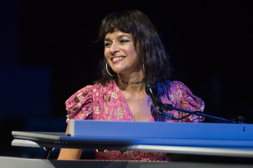 Norah Jones performs at the Marvin Sands Constellation Brands Arena (CMAC) in Canandaigua, N.Y. on July 5, 2024. (Warren Linhart)