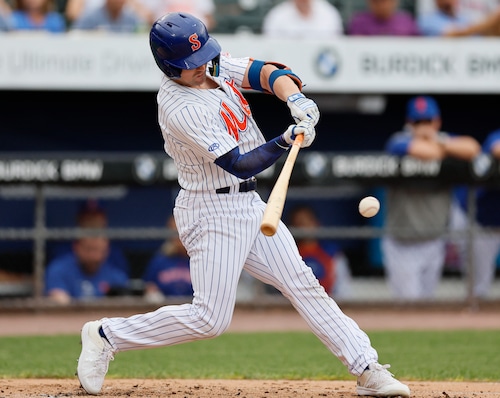 Syracuse Mets Baseball action