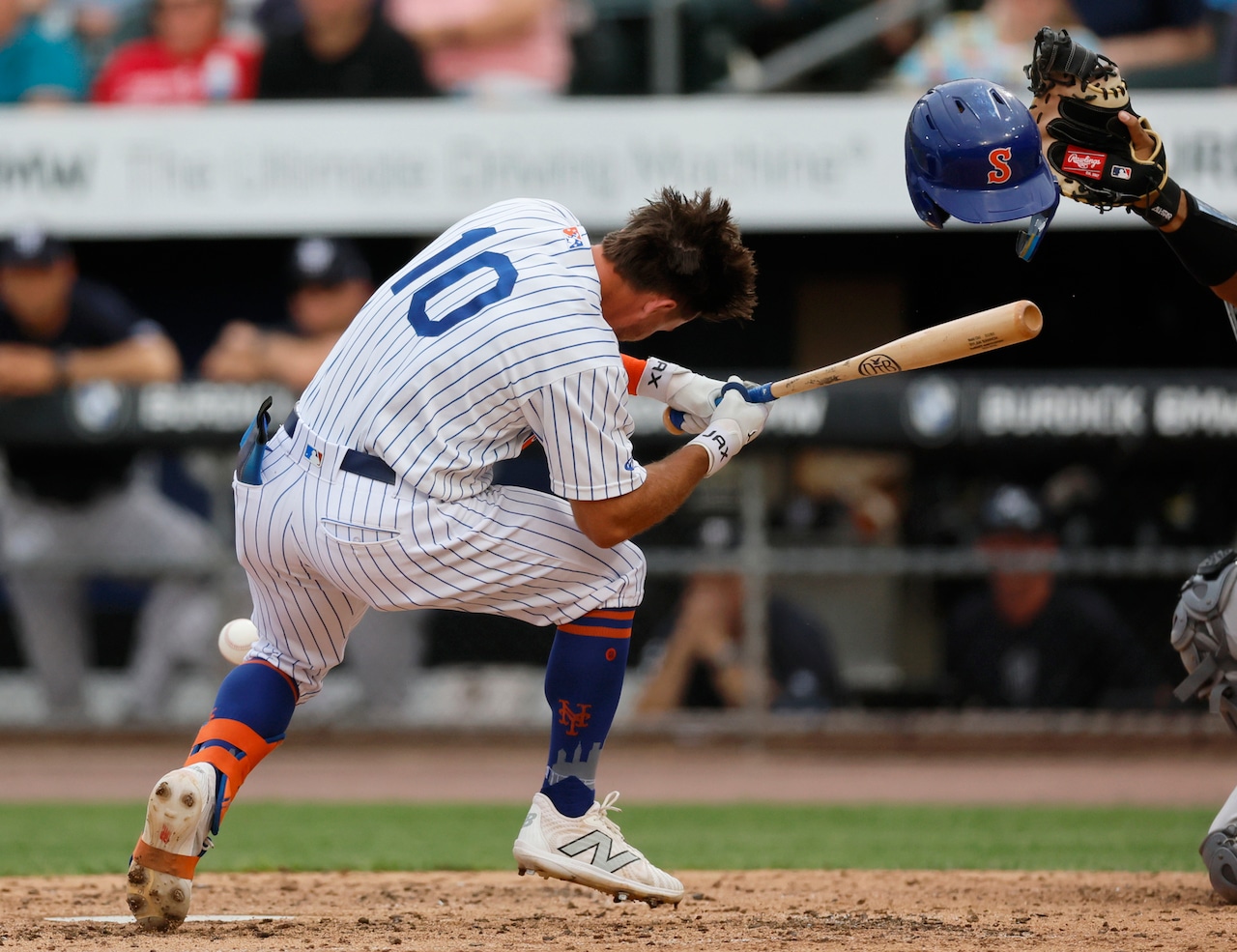 Syracuse Mets Baseball action