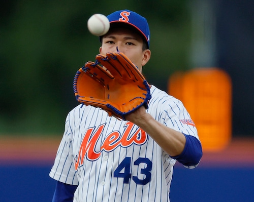 Syracuse Mets Baseball action