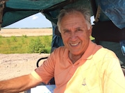 Glenn Donnelly poses in 2016 on the nearly 150-acre site near Central Square where proposed building Central New York Raceway Park. (Rick Moriarty | rmoriarty@syracuse.com)