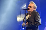 Morrissey performs live on stage at Wembley Arena on March 14, 2020 in London, England. (Photo by Jim Dyson/Getty Images)